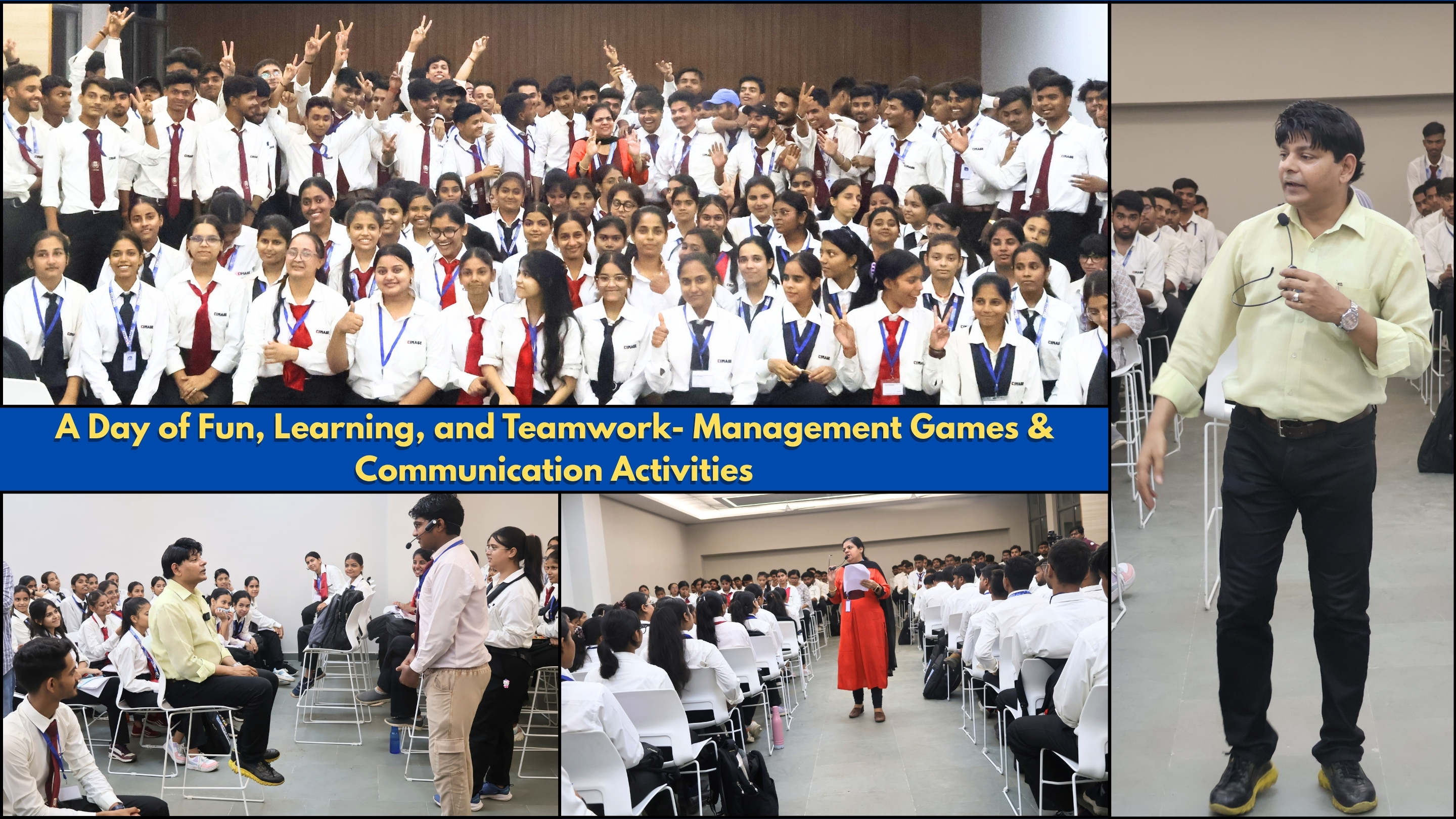 Fun Meets Learning: How CIMAGE College Uses Management Games to Build Skills in Freshers